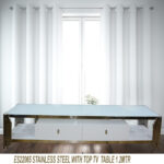 ES22065-STAINLESS-STEEL-WITH-TOP-TV--TABLE-1.2MTR